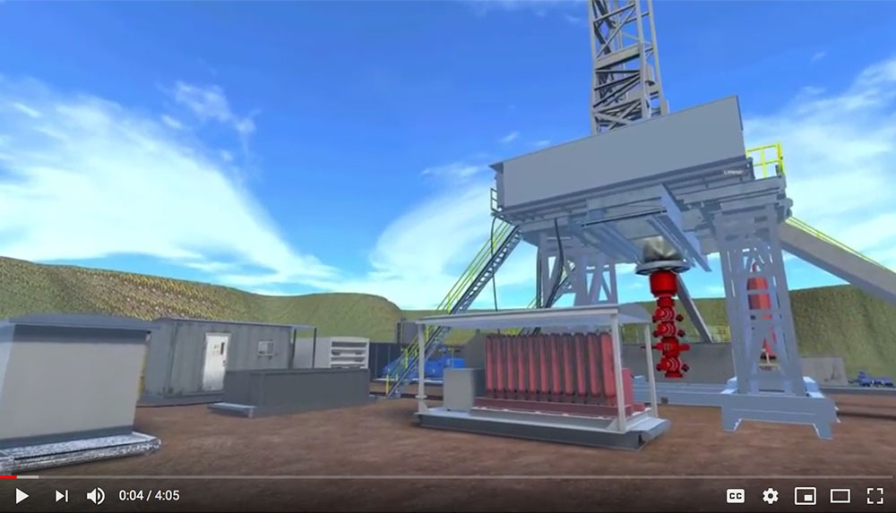 Oil and Gas Virtual Reality 3D Animation for Leviton